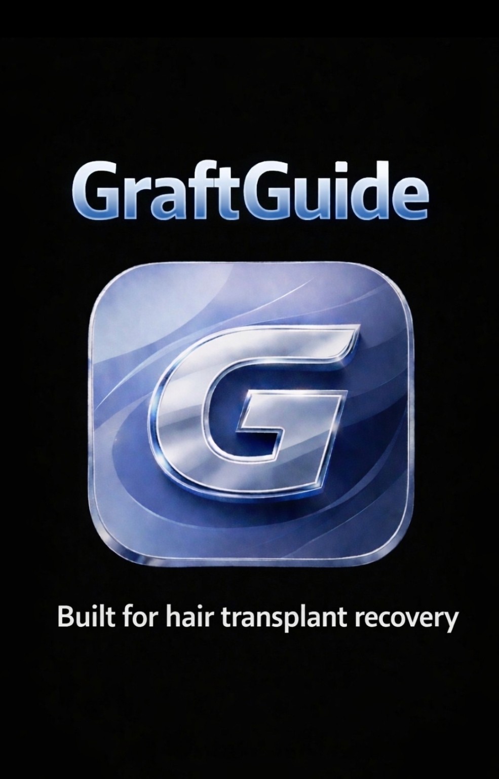 GraftGuide — Built for hair transplant recovery