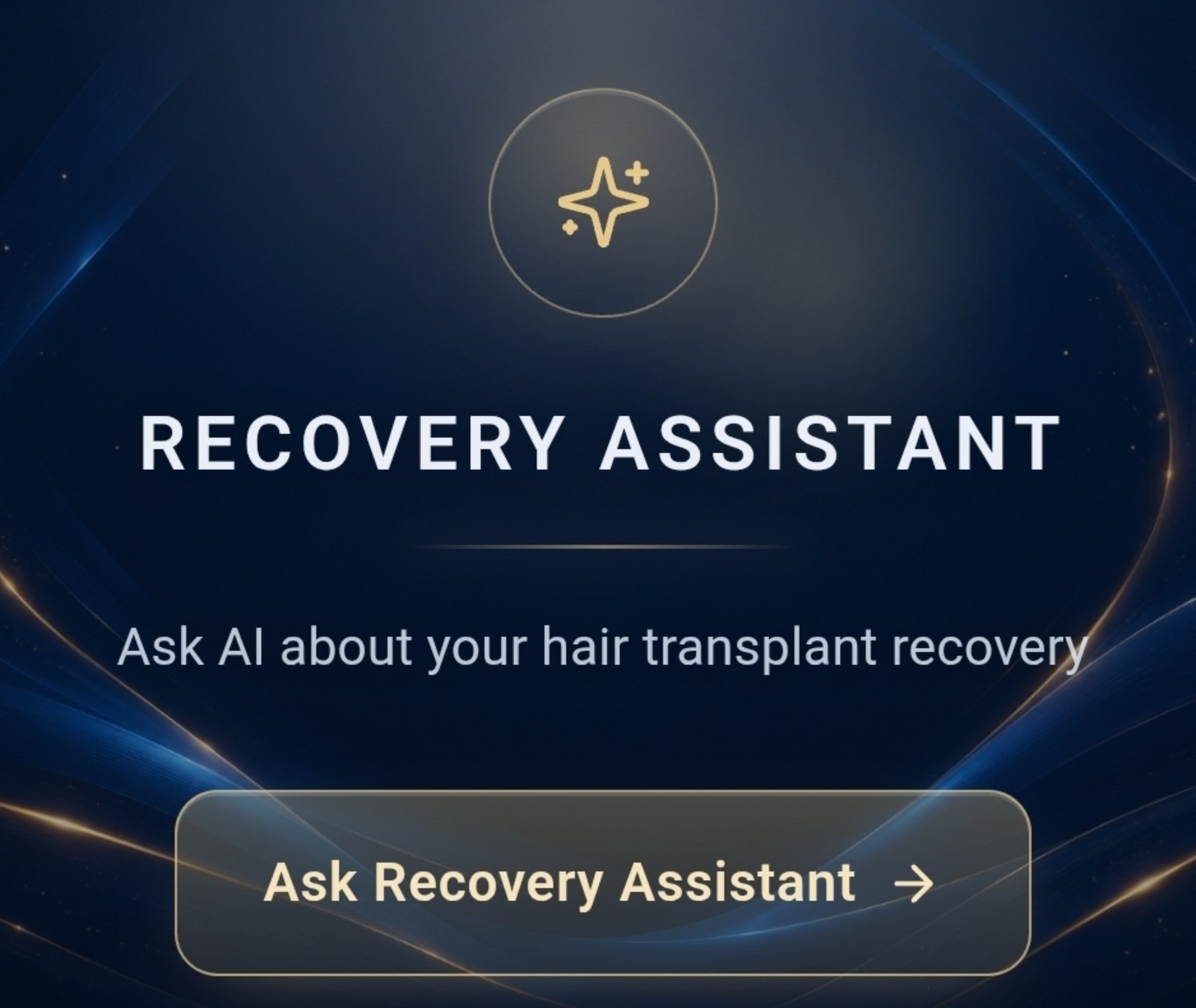 GraftGuide Recovery Assistant — ask AI about your hair transplant recovery